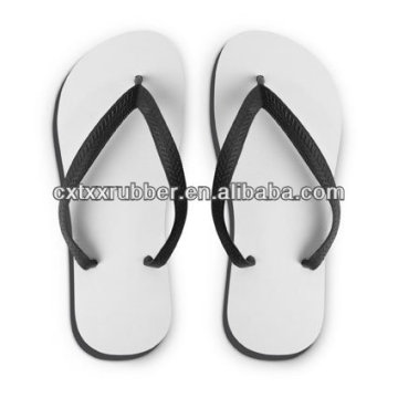 Tampão de poliéster superior impressão flip flops sublimação